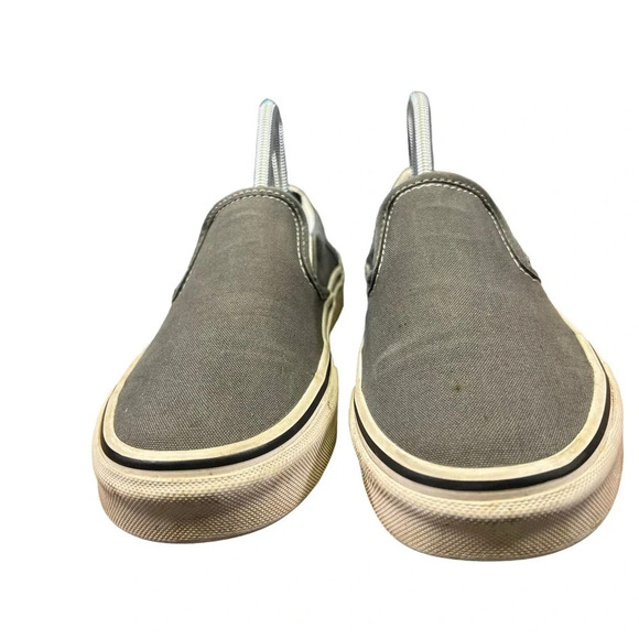 VANS Classic Slip-On Charcoal Gray Unisex‎ Canvas Sneakers Men's 6.5/Women's 8.0 - Picture 3 of 8